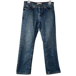 Tommy Hilfiger Jeans Boyfriend Straight Leg size 6 Women Blue Denim 30 in Waist